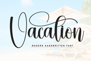 Related font Vacation