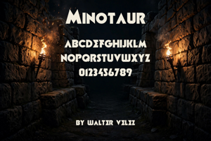 Related font Minotaur