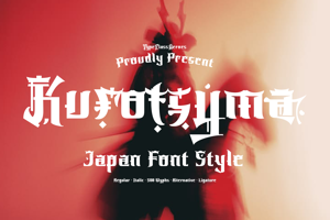 Related font Kurotsyma - Japan Font