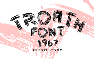 Related font Vtks Troath