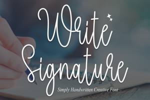 Write Signature