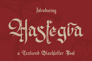 Related font Hasfegia