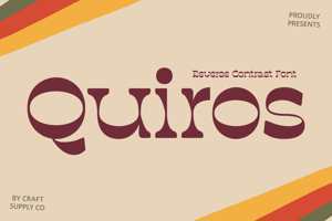 Related font Quiros