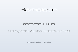 Related font Kameleon