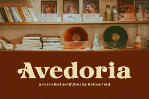 Related font Avedoria