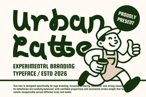 Related font Urban Latte