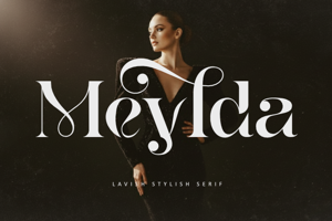 Related font Meylda