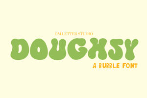 Related font Doughsy