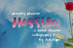 Related font Hossila
