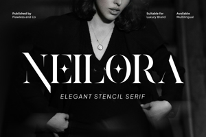 Related font NEILORA