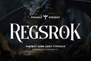 Related font REGSROK