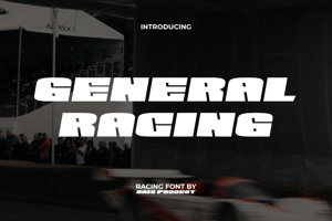 Related font General Racing