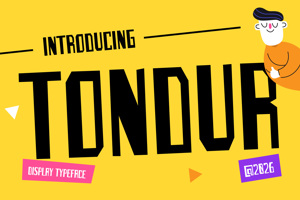 Related font TONDUR