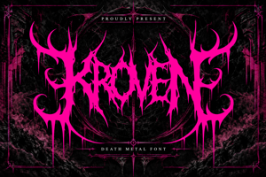Related font Kroven