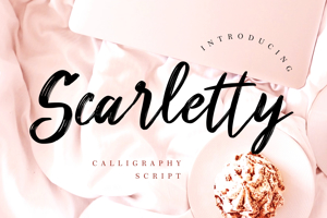 Scarletty Calligraphy Brush