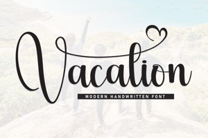 Related font Vacation
