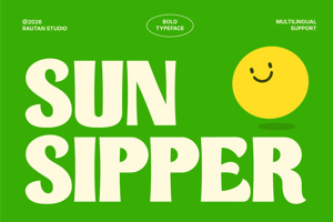 Related font Sunsipper
