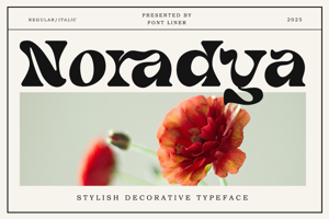 Related font Noradya