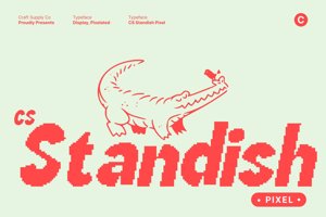 Related font CS Standish Pixel