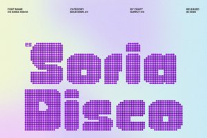 Related font CS Soria Disco