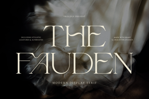 Related font Fauden