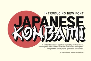 Related font Konbami