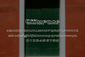 Related font Effluence