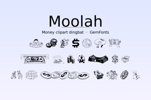 Related font Moolah
