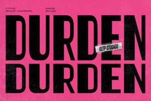 Related font Durden