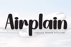 Related font Airplain