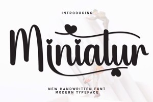 Related font Miniatur