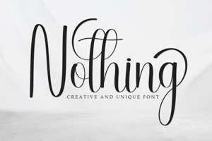 Related font Nothing