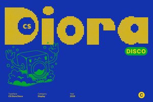 Related font CS Diora Disco