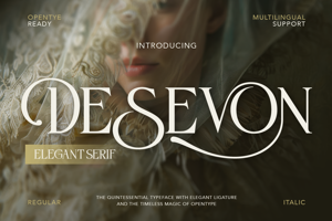 Related font Desevon