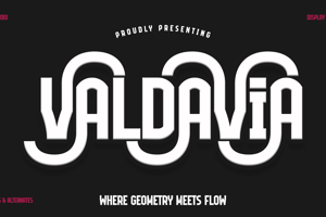 Related font Valdavia