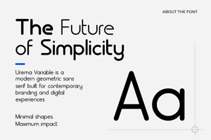 Related font Urema