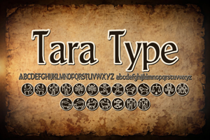 Related font Tara Type