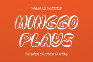 Related font Minggo Plays