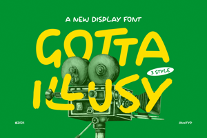 Related font Gotta Illusy