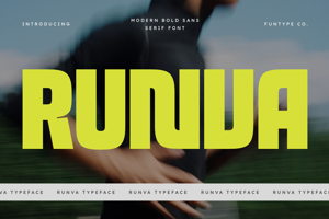 Related font Runva