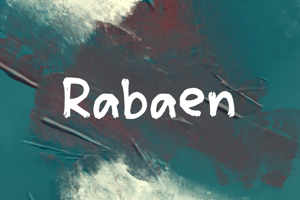 Related font Rabaen