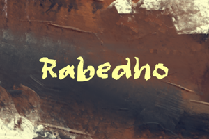 Related font Rabedho