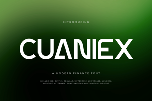 Related font Cuaniex
