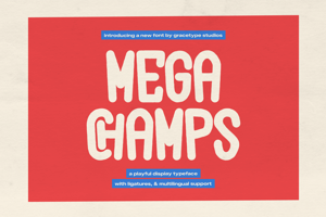 Related font Mega Champs