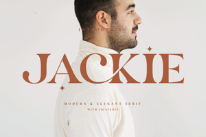 Related font Jackie