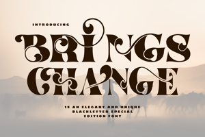 BRINGS CHANGE