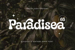 Related font Paradisea
