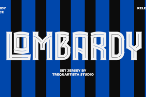 Related font Lombardy