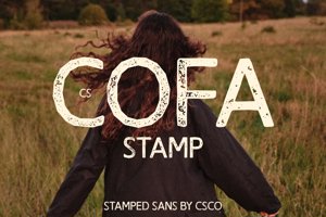 Related font CS Cofa Stamp