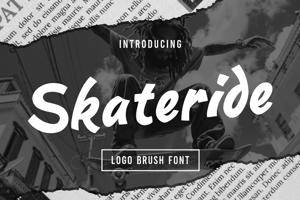 Related font Skateride